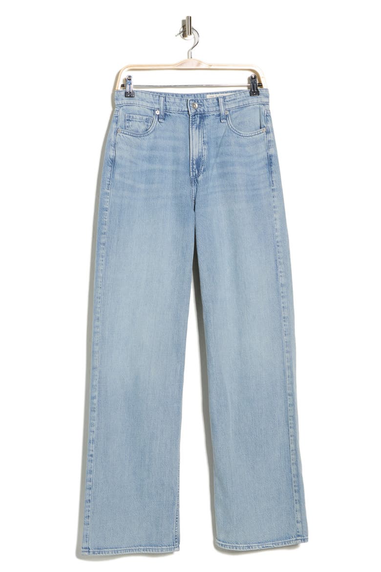 Lori High Waist Wide Leg Jeans, Alternate, color, WHITMAN