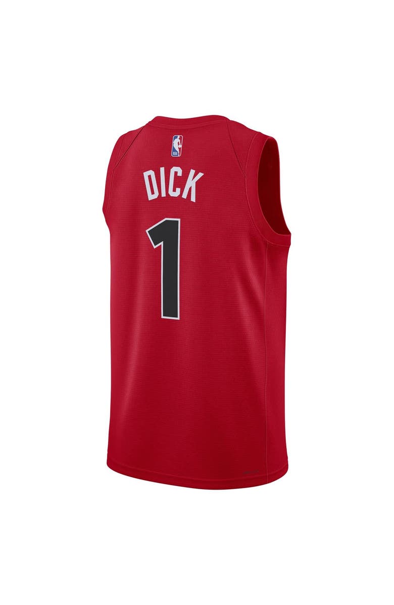 Nike Unisex Nike Gradey Dick Red Toronto Raptors Swingman Player Jersey - Icon Edition, Alternate, color, Red