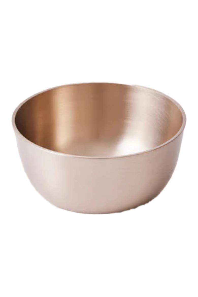 Luxe Kansa Bowl, Alternate, color, Bronze