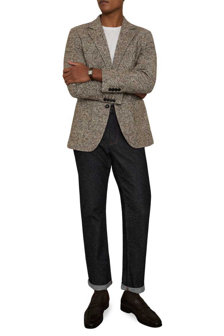 Bishopsgate Straight Leg Jeans, Alternate, color, RAW INDIGO