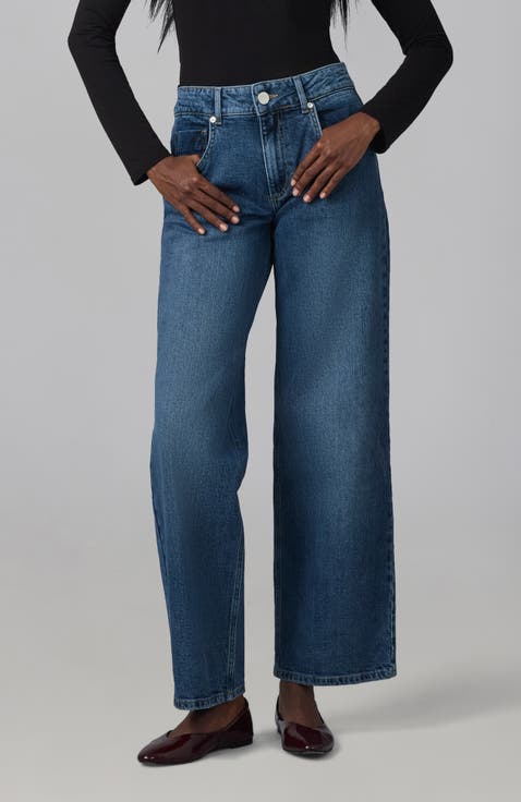 Miro Mid Rise Comfort Straight Jeans