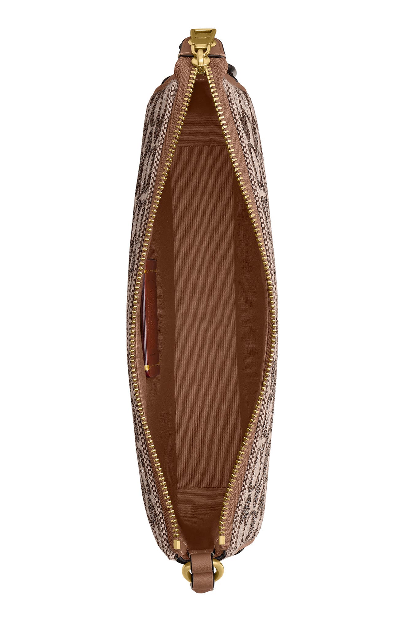 COACH Crystal Signature Jacquard Plaza Bag, Alternate, color, 