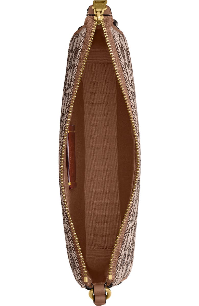 COACH Crystal Signature Jacquard Plaza Bag, Alternate, color,