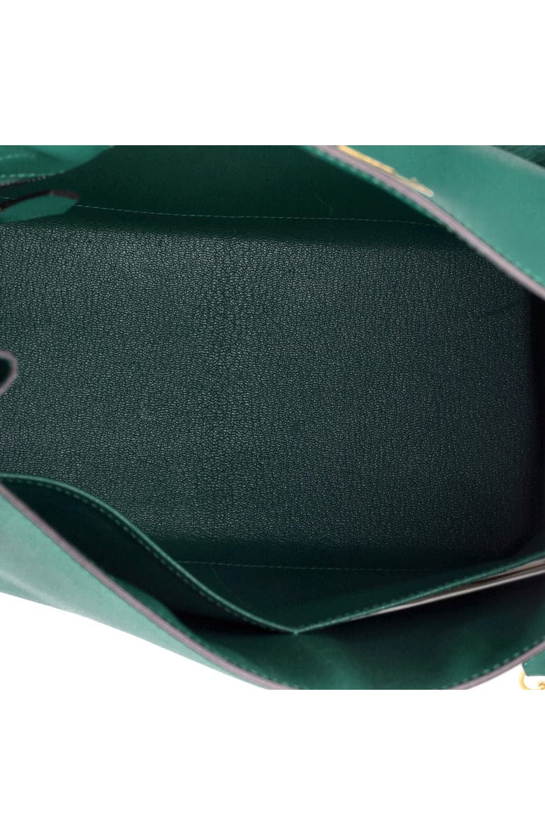 Pre-Owned Hermes Kelly Handbag Green Epsom with Gold Hardware 32, Alternate, color, Malachite