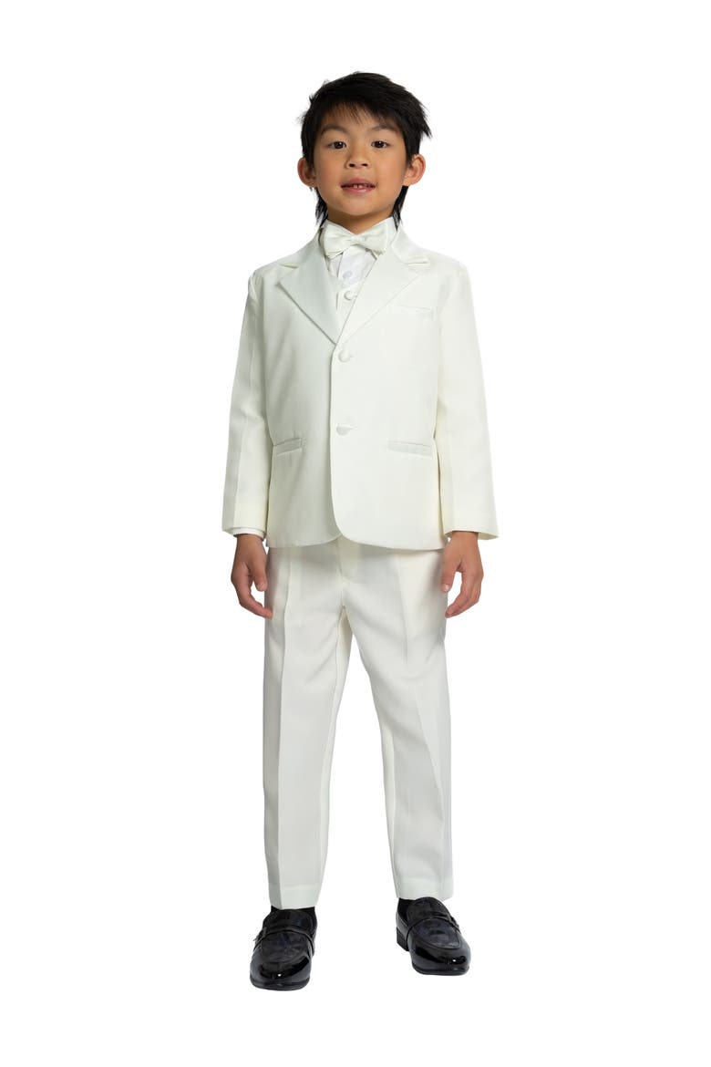 Kids' Bond Five-Piece Suit, Main, color, BOND IVORY