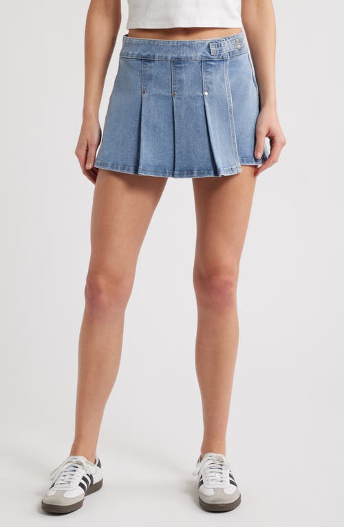 PTCL PTCL NAYA PLEATED DENIM WRAP SKORT 