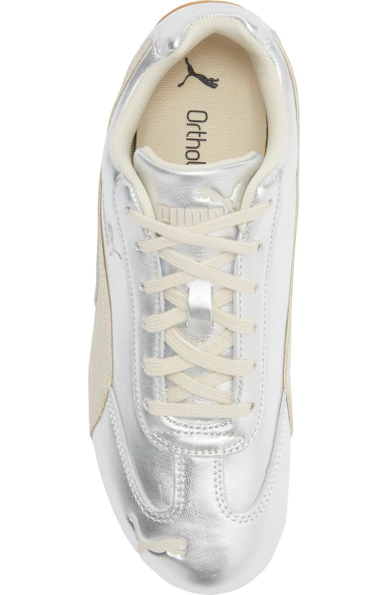 PUMA Speedcat Metallic Sneaker, Alternate, color, Alpine Snow/ Gum