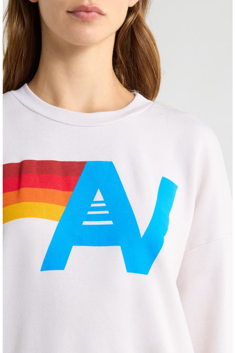 Logo Crewneck Sweatshirt, Alternate, color, DOVE GREY