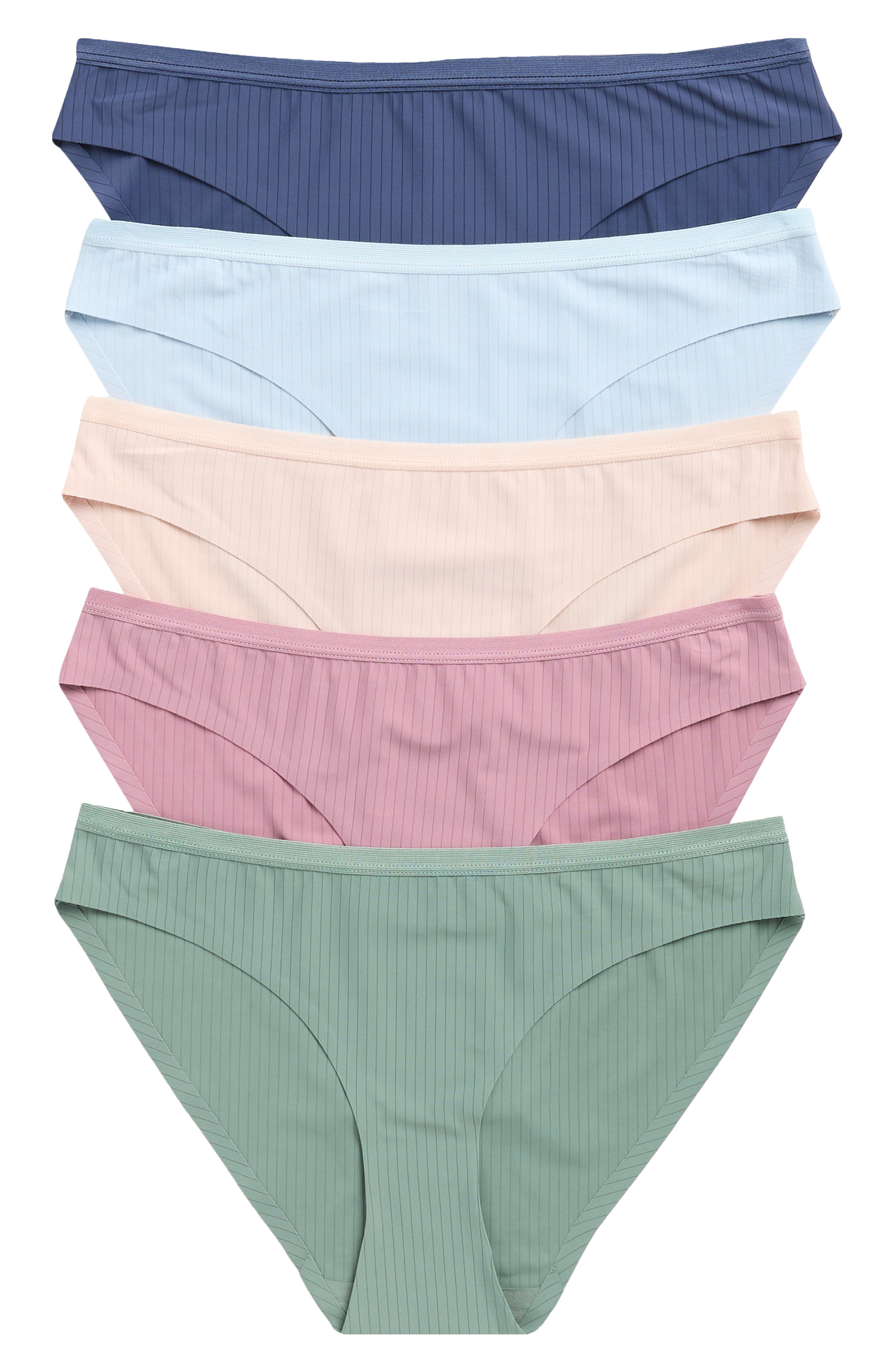 Honeydew Chrissy Assorted 5-Pack Hipster Briefs
