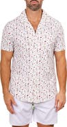 Maceoo Marthy White Camp Shirt