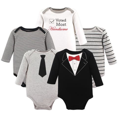 5Pk Long Sleeve Bodysuits
