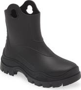 ブーツその他 MONCLER WOMEN Misty Lightweight Rain Boots Black Moncler Misty Waterproof Rain Boot (Women) | Nordstrom