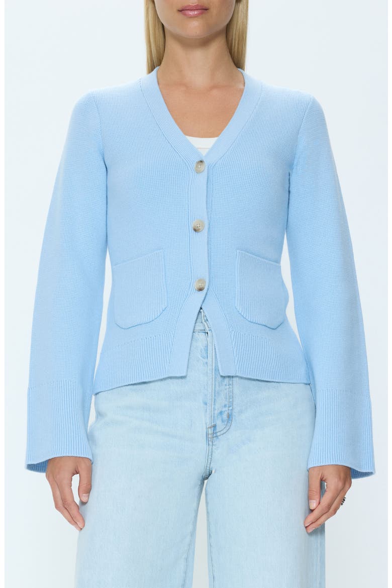 Aeron V-Neck Cardigan, Main, color, WINDSURFER