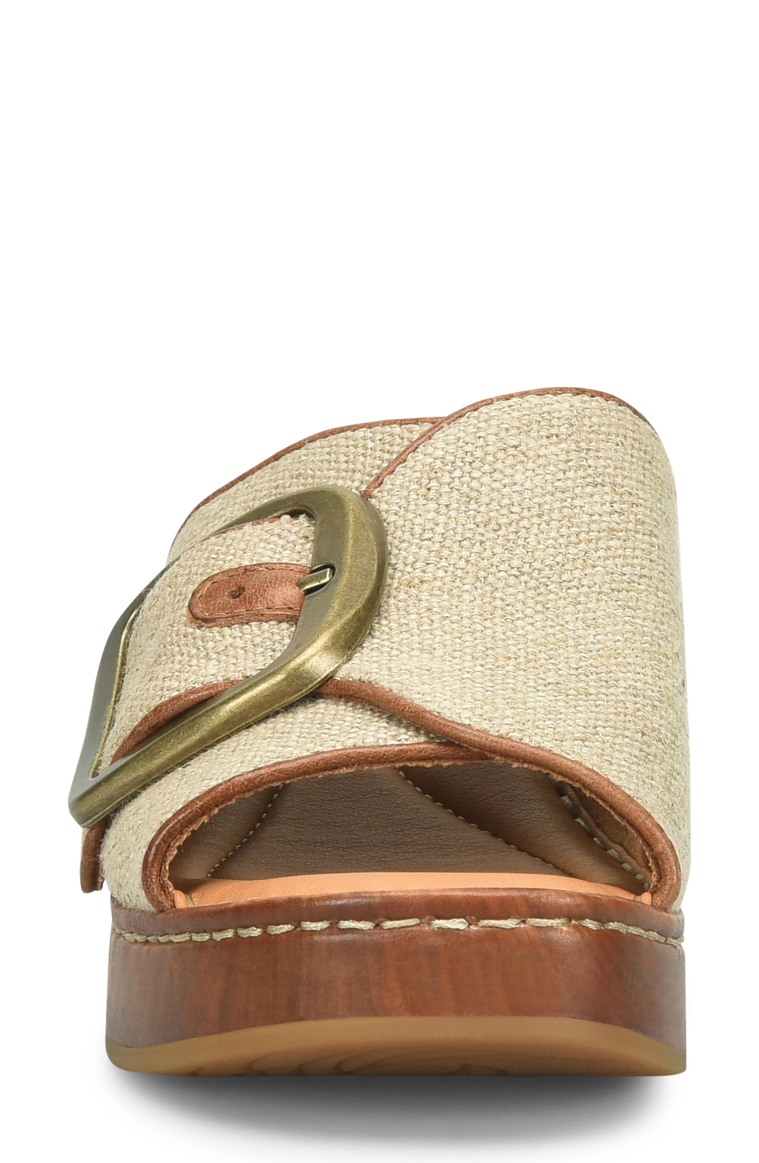 Bangle Platform Slide Sandal, Alternate, color, NATURAL JUTE FABRIC