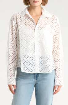 CISSA The Daily Eyelet Cotton Shirt