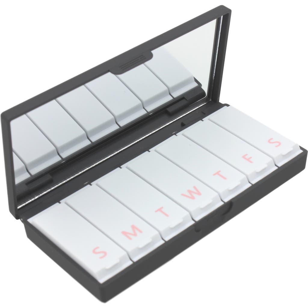 PORT AND POLISH Pill Box in Charcoal Gray  product