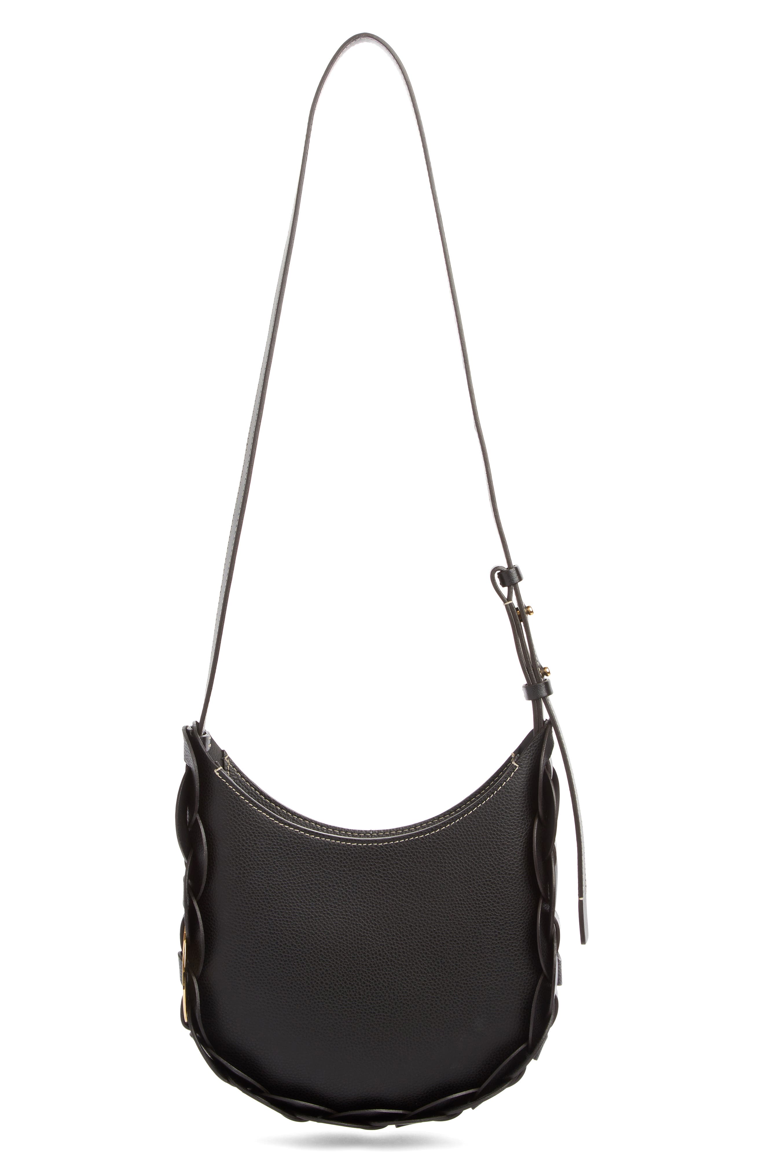 Chloé Small Darryl Leather Shoulder Bag, Alternate, color, 
