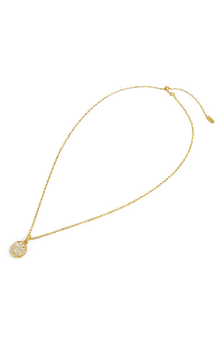 Dean Davidson Madeleine Pavé Pendant Necklace, Alternate, color, Gold