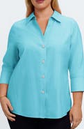 Foxcroft Paityn Non-Iron Button-Up Shirt