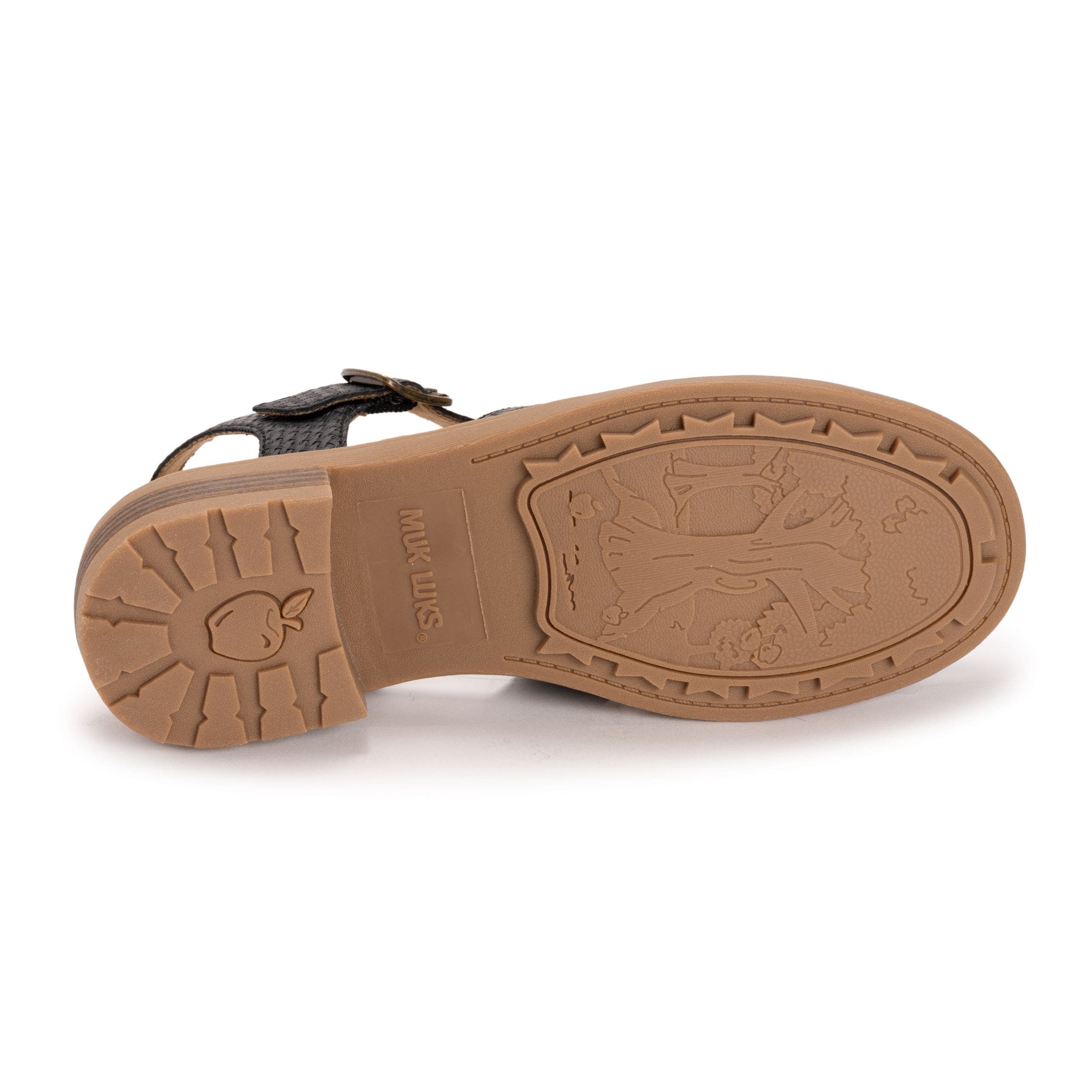 MUK LUKS Women's Vanilla Fisherman Sandal, Alternate, color, Black