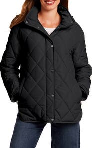Gallery Quilted Stand Collar Jacket