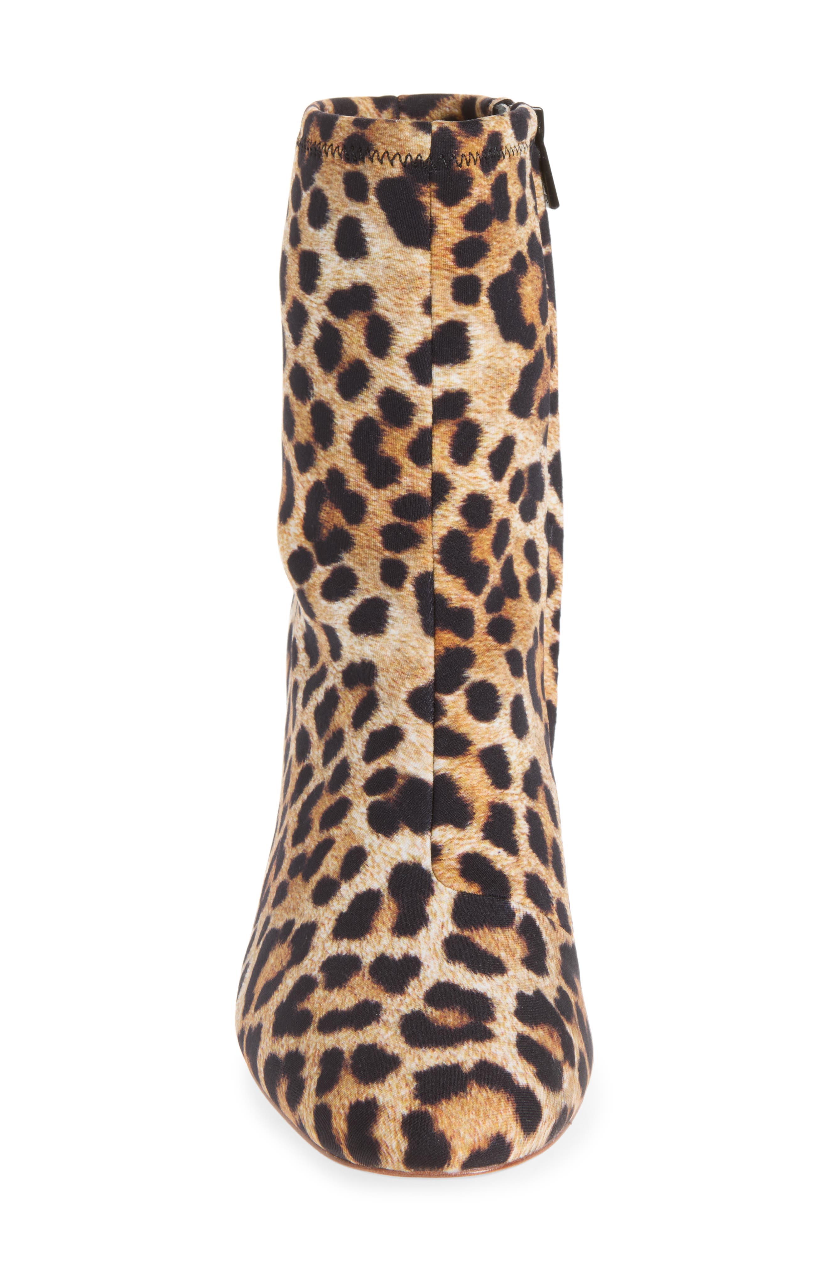 Elise Stretch Bootie, Alternate, color, LEOPARD