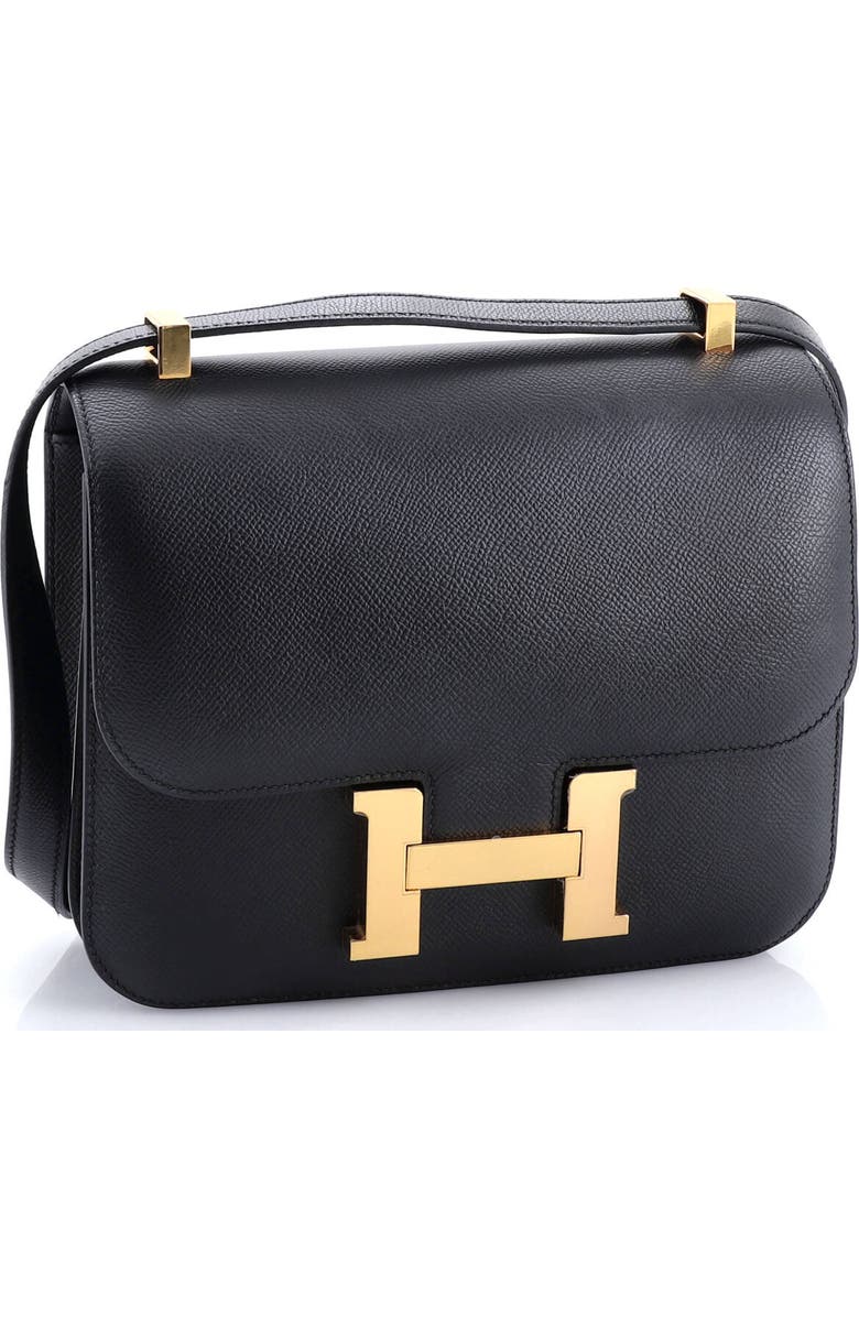 Pre-Owned Hermes Constance Bag Epsom 24, Alternate, color, Noir