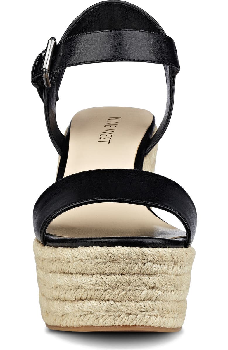 Nine West Do It Right Platform Wedge Sandal, Alternate, color,