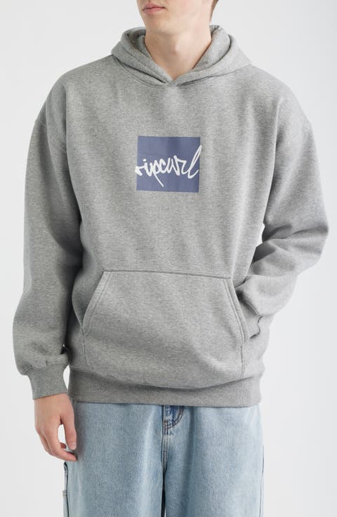 Rip Script Icon Graphic Hoodie