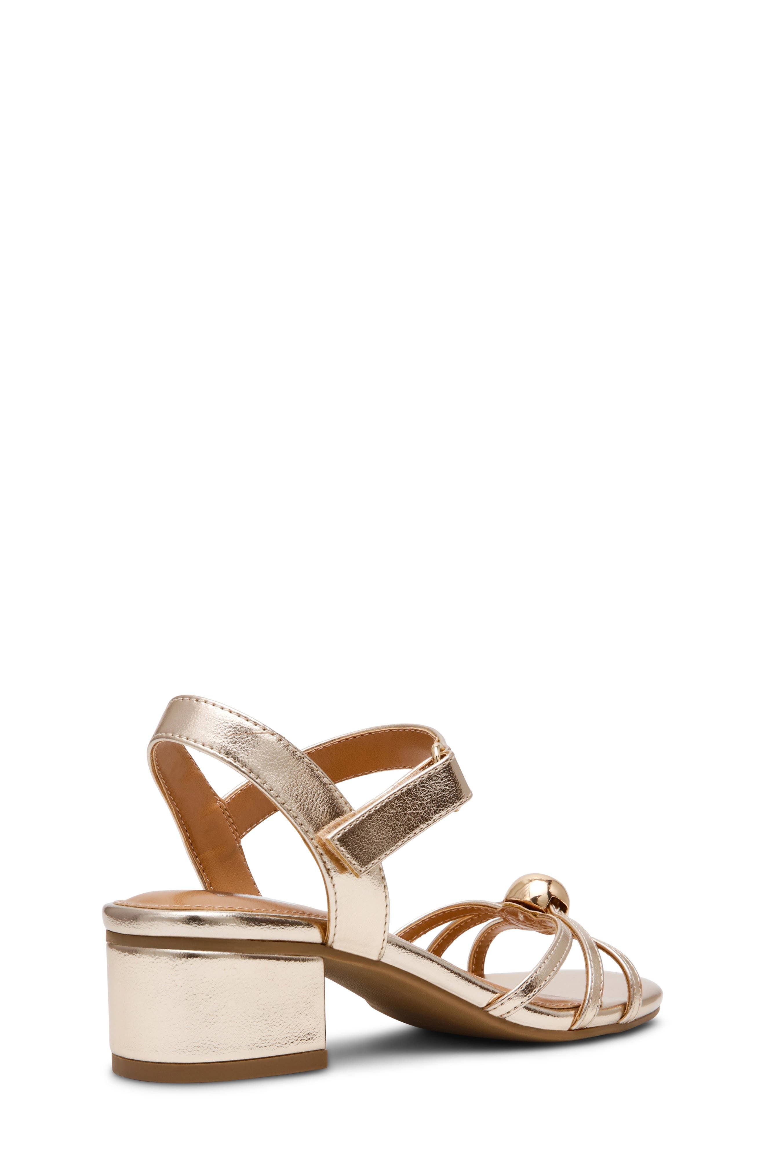 Kids' Gloreah Ankle Strap Sandal, Alternate, color, GOLD