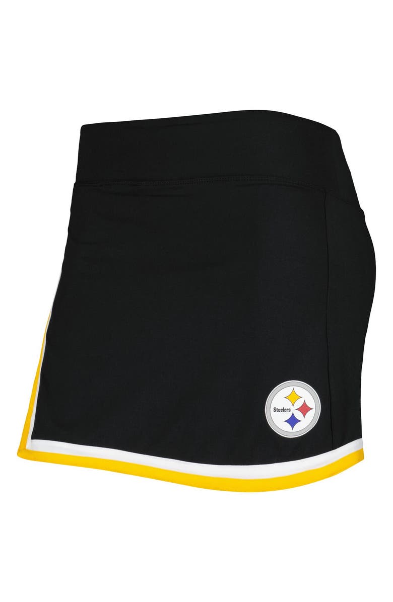 Mitchell & Ness Women's Mitchell & Ness  Black Pittsburgh Steelers Skort, Alternate, color, 