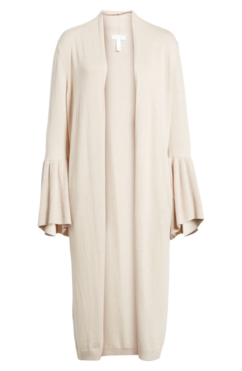 Leith Longline Flare Sleeve Cardigan, Alternate, color,