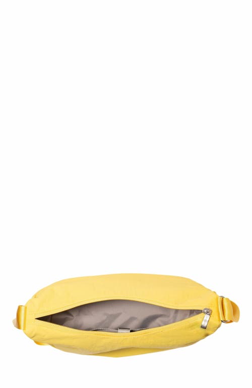 Baggallini Swift Crescent Crossbody In B-lite Lemon