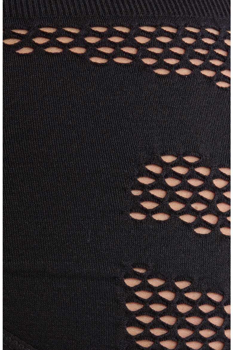 Midnight Hipster Panties, Alternate, color, BLACK