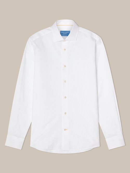 Robert Talbott Reynolds Twill Contemporary Fit Shirt In White