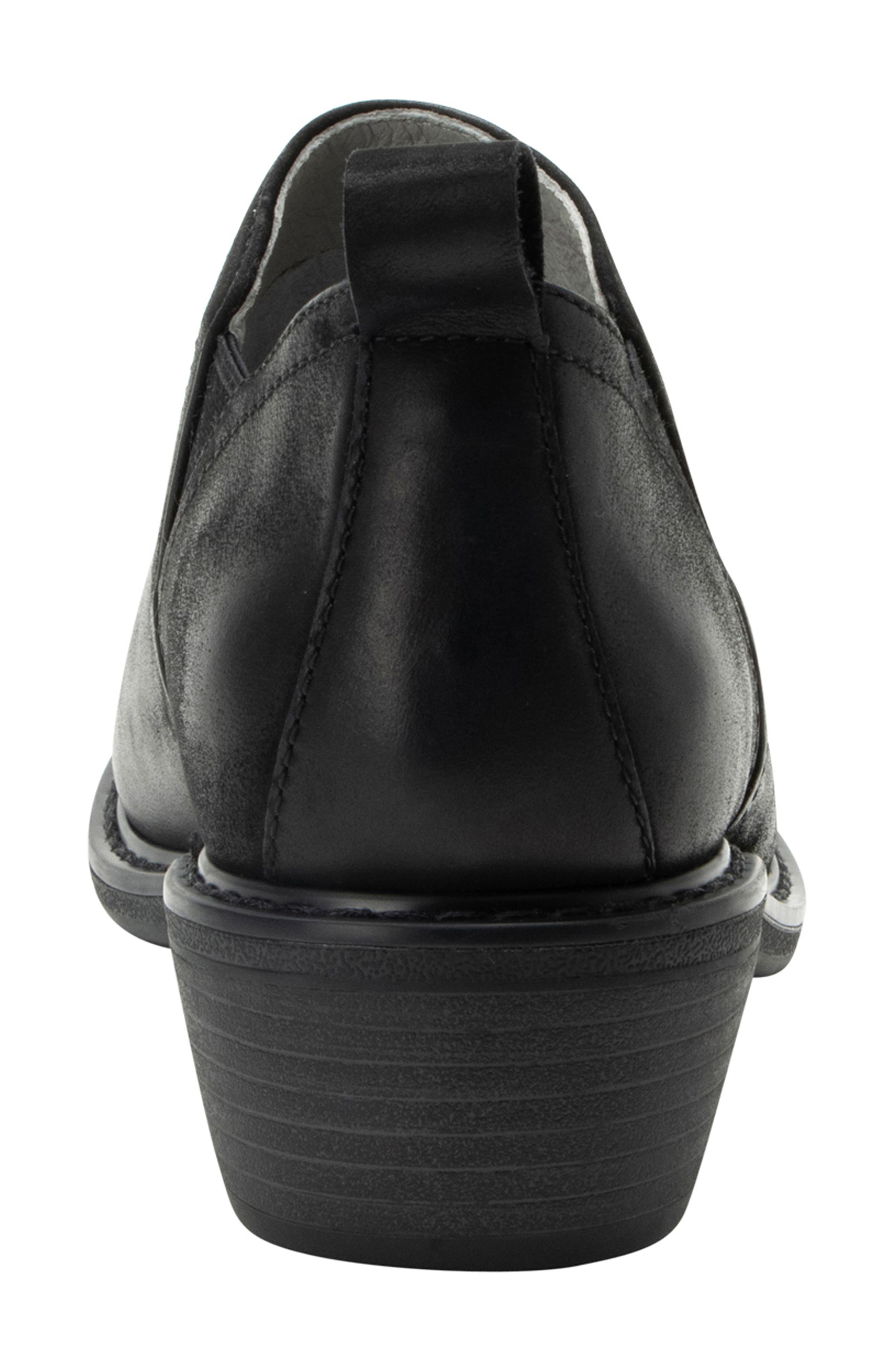 Alegria by PG Lite Merle Ankle Bootie, Alternate, color, Black Burnish