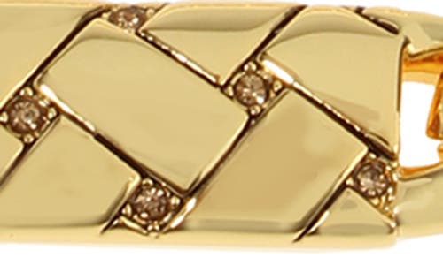 KURT GEIGER KURT GEIGER LONDON QUILTED BAR STATION CHAIN BRACELET