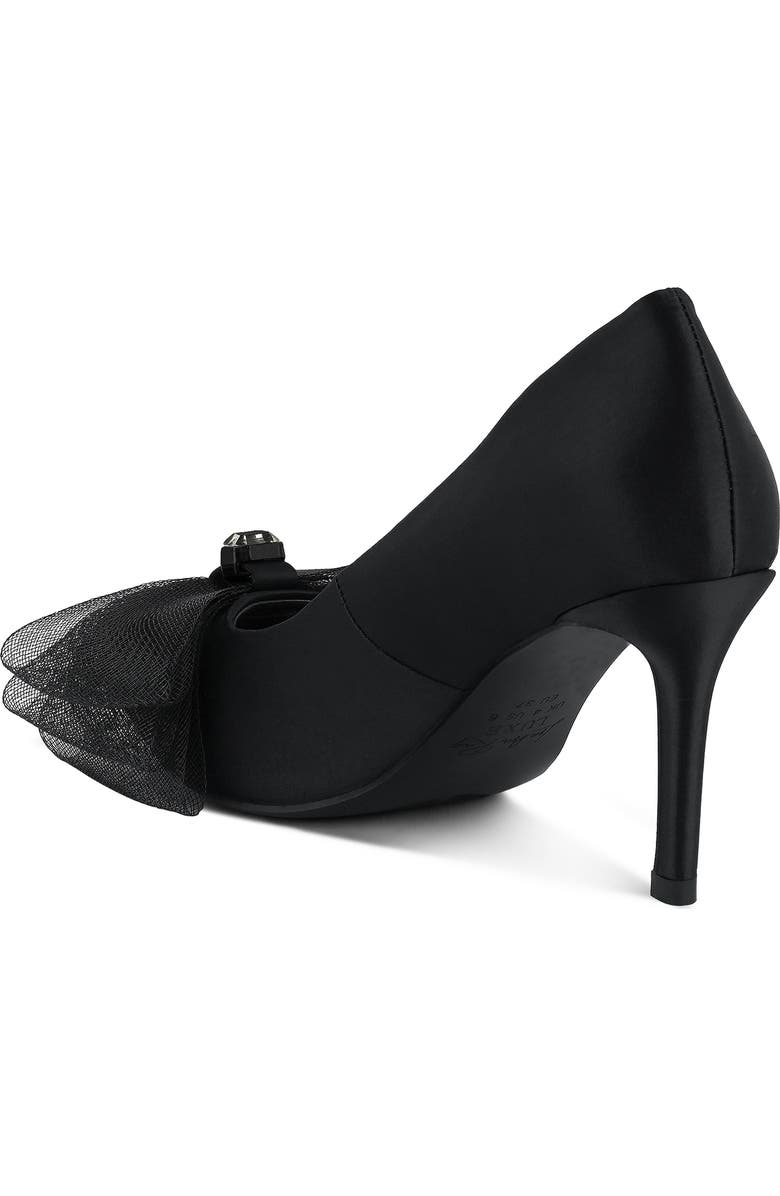 LONDON RAG Odette Crystal Embellished Bow Stiletto Pump, Alternate, color,