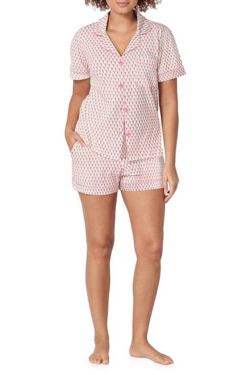 Stretch Cotton Jersey Pajamas (Regular & Plus)