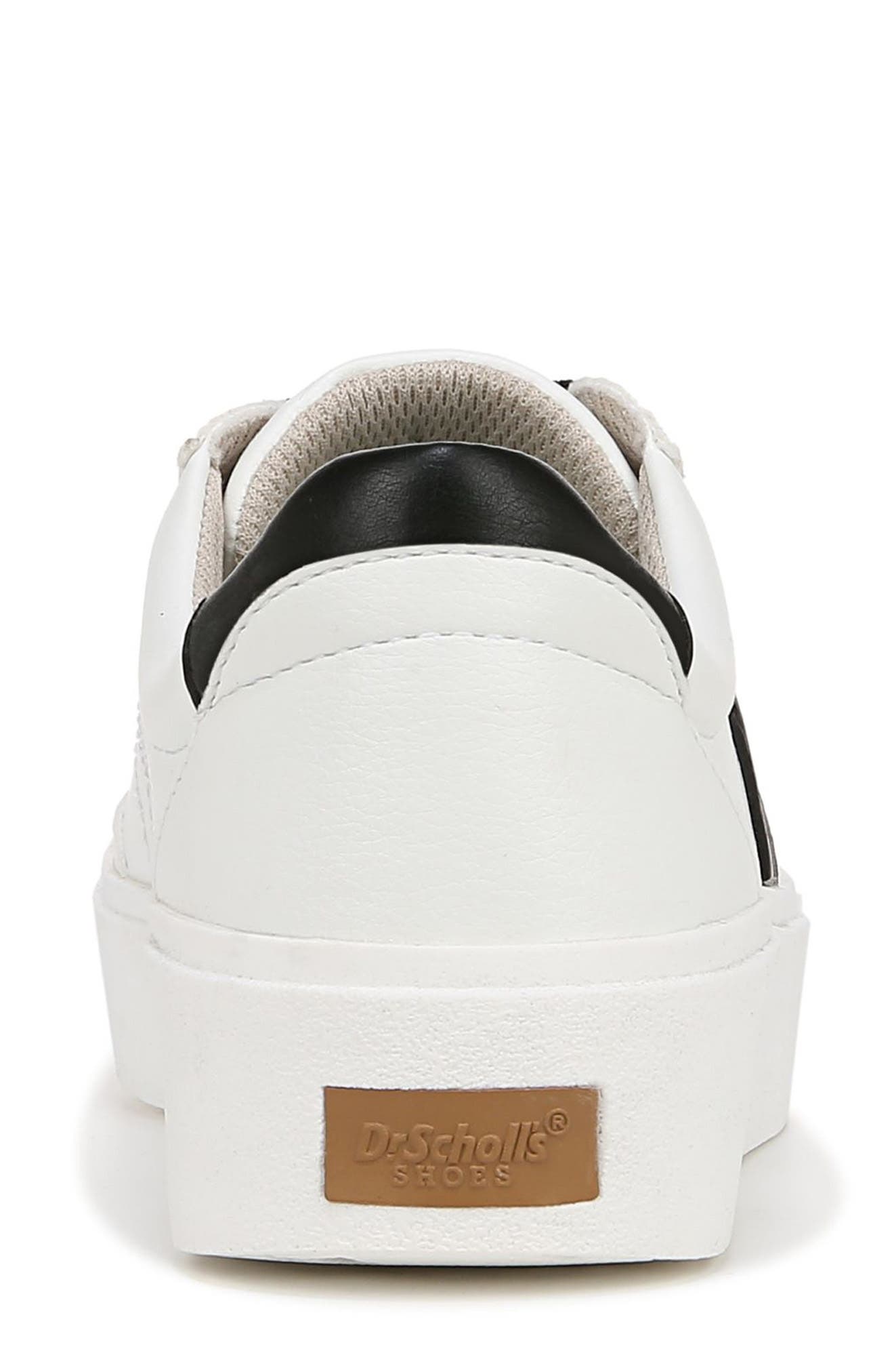 Madison Lace Platform Sneaker, Alternate, color, WHITE BLACK