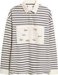 KURO Syntax Rugger Stripe Rugby Shirt