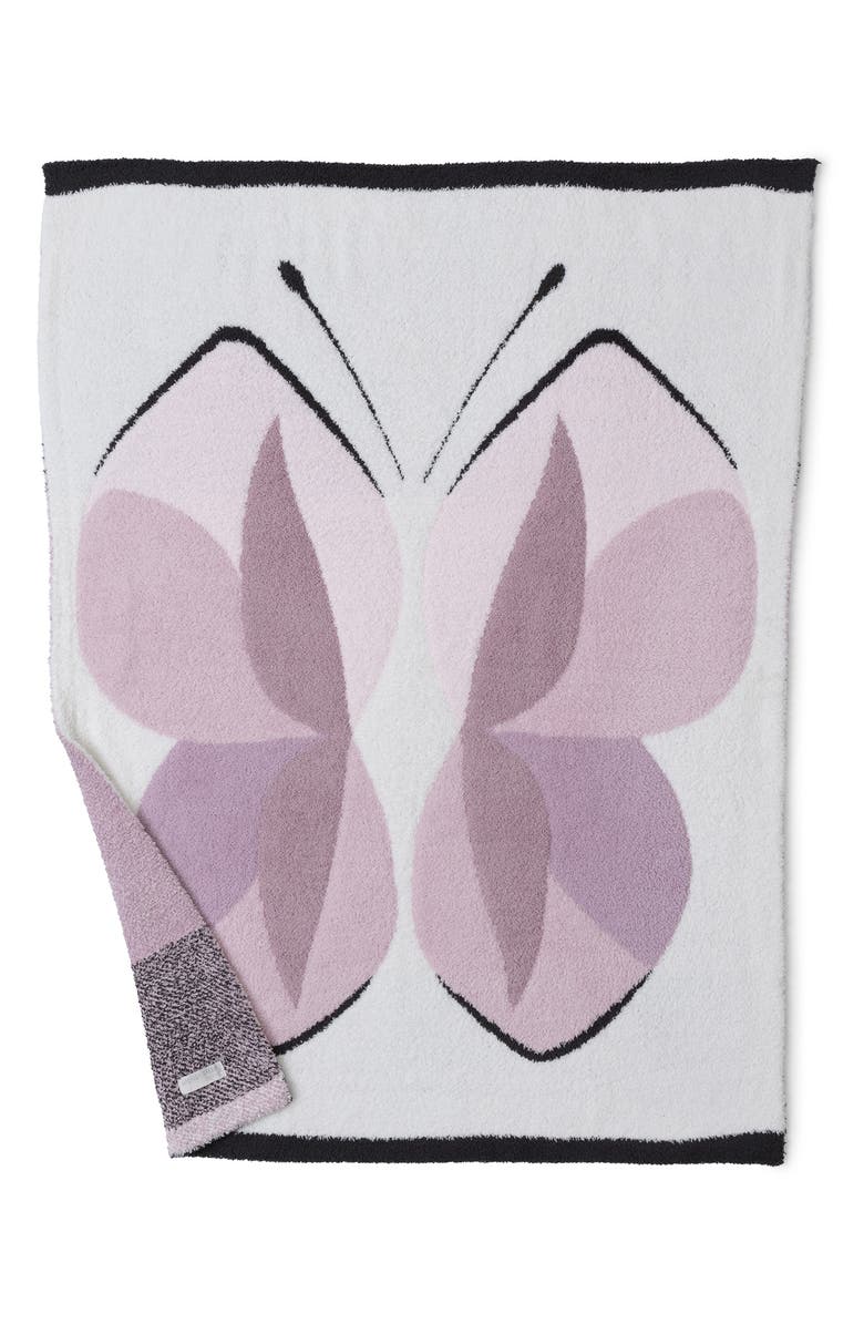Barefoot Dreams<sup>®</sup> CozyChic<sup>®</sup> Abstract Butterfly Stroller Blanket, Main, color,