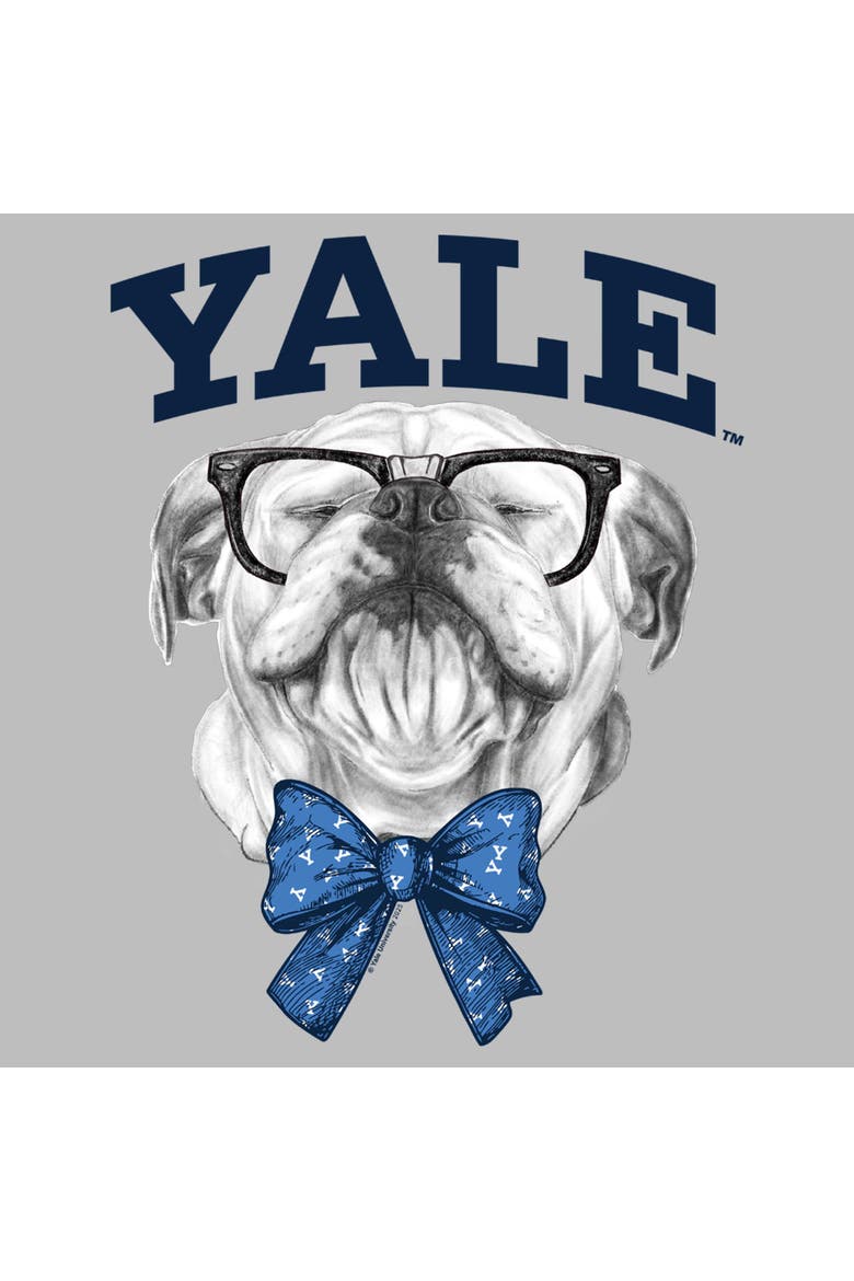 Men's Yale University Handsome Dan Bow Tie  Graphic T-Shirt, Alternate, color, Sport Grey