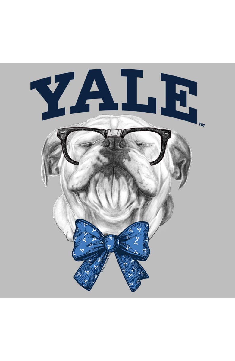 Yale University Men's Yale University Handsome Dan Bow Tie Graphic T-Shirt, Alternate, color, Sport Grey