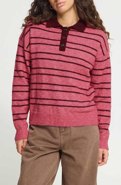 Striped Rugby Sweater
