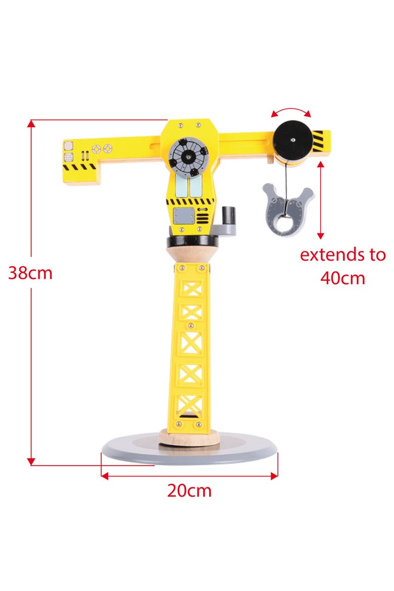 Big Crane Construction Set, Alternate, color, Yellow