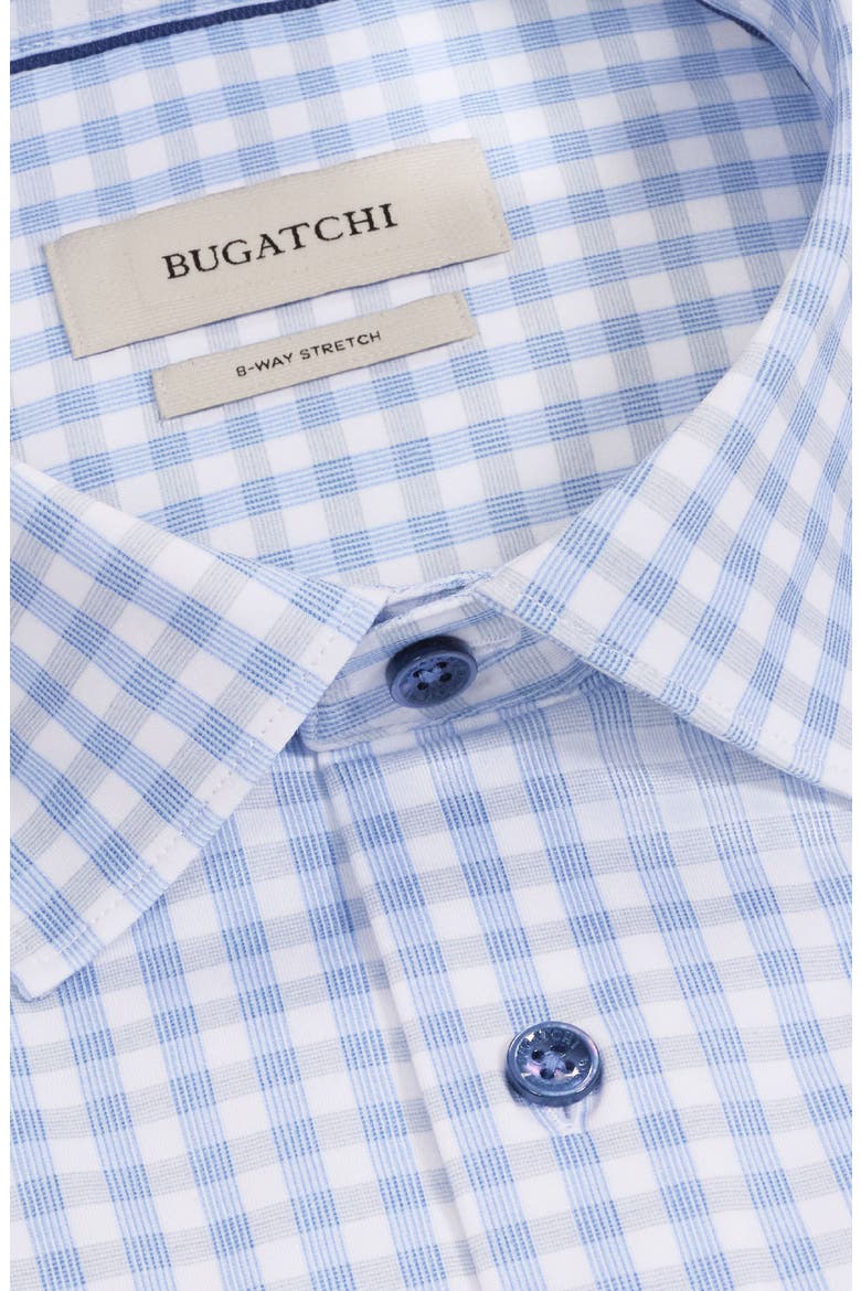 James OoohCotton® Gingham Check Button-Up Shirt, Alternate, color, AIR BLUE