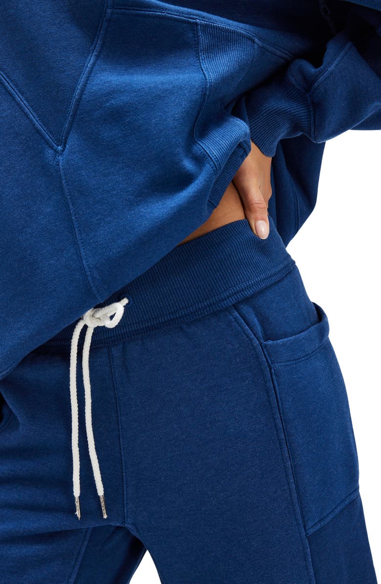 Free People Making It Jogger Pants, Alternate, color, Black Grape