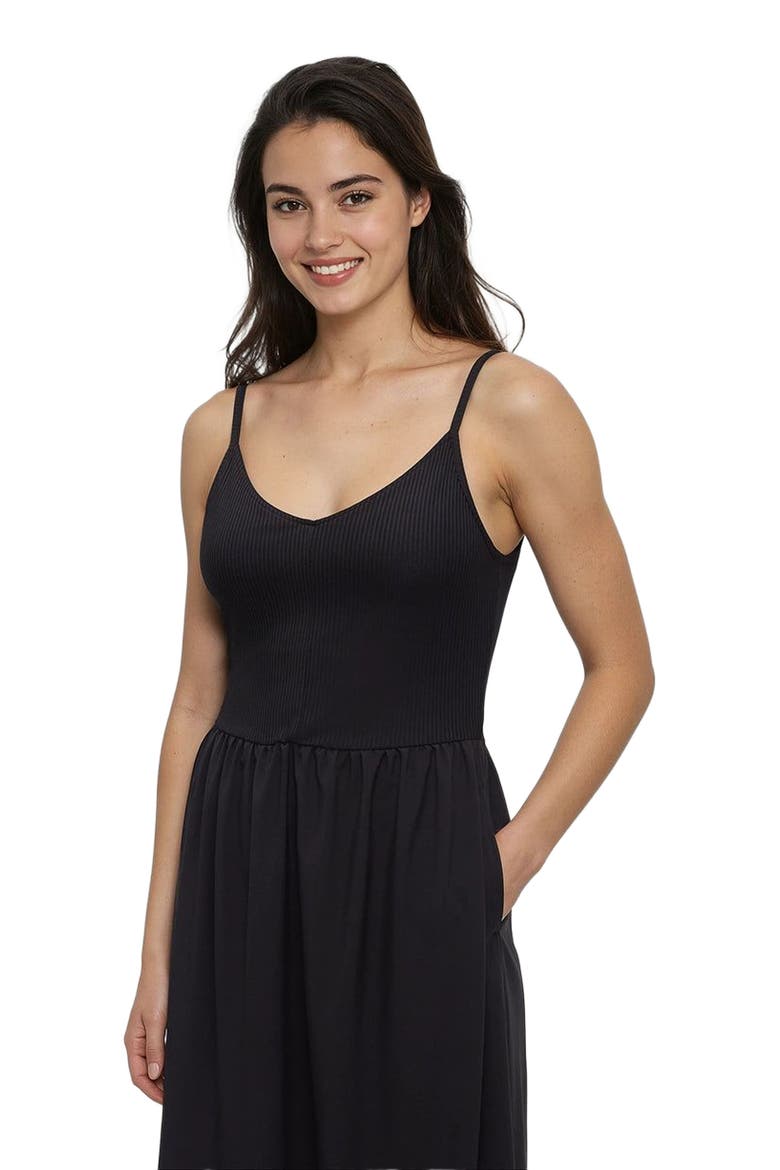Juneau Dress, Alternate, color, Meteorite Black