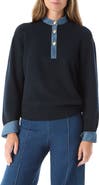 DO by Dee Ocleppo Rae Denim Detail Sweater